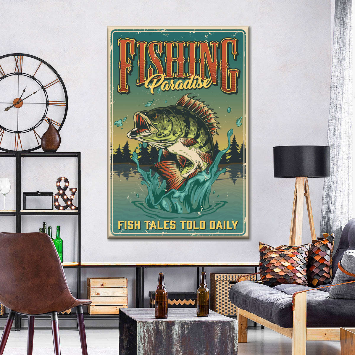 Vintage Fishing Knots Prints Canvas Poster, Knot Tying Chart, Angling Man  Cave Wall Art, Pescador Pintura, Presentes, Lago, House Decor