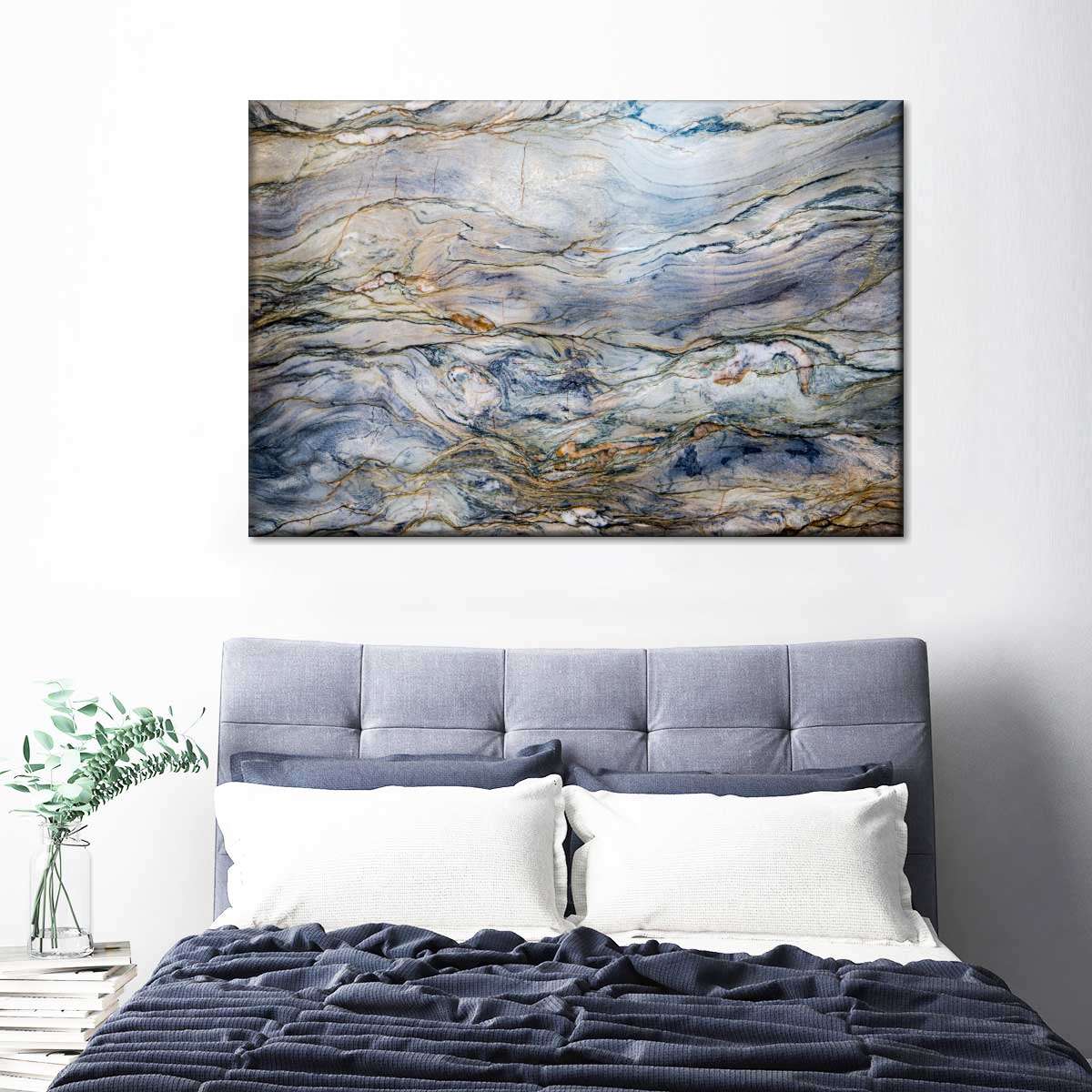 Marble Texture Multi Panel Canvas Wall Art