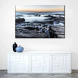 Miramar Ocean Rocks Multi Panel Canvas Wall Art | ElephantStock