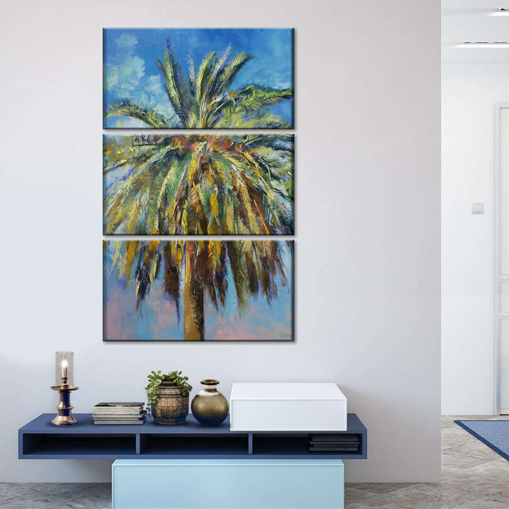 Canary Island Date Palm Wall Art | Painting | by Michael Creese
