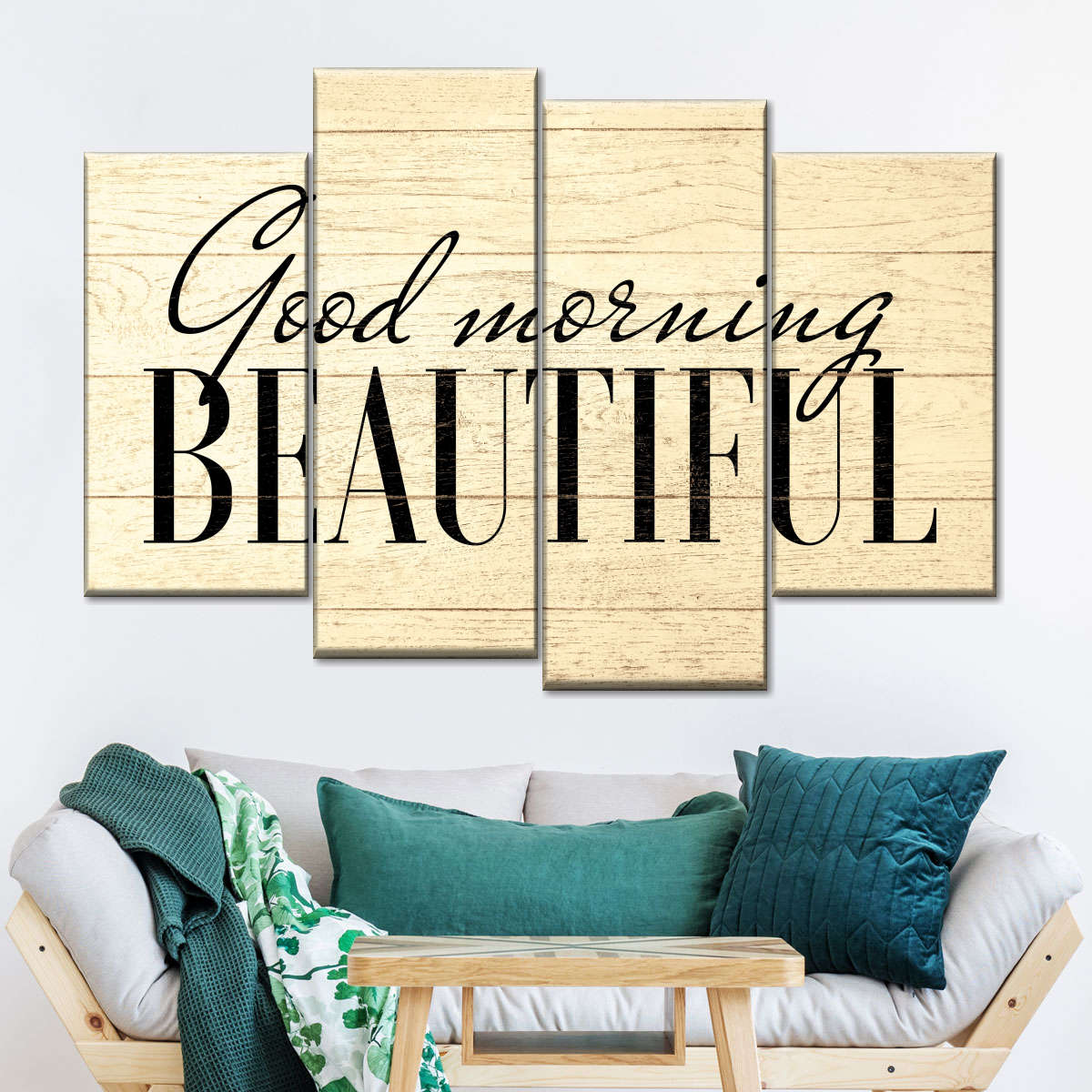 Photo Canvas Good Morning Beautiful