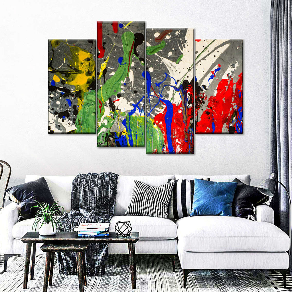 Expressionist Colors Wall Art | Painting