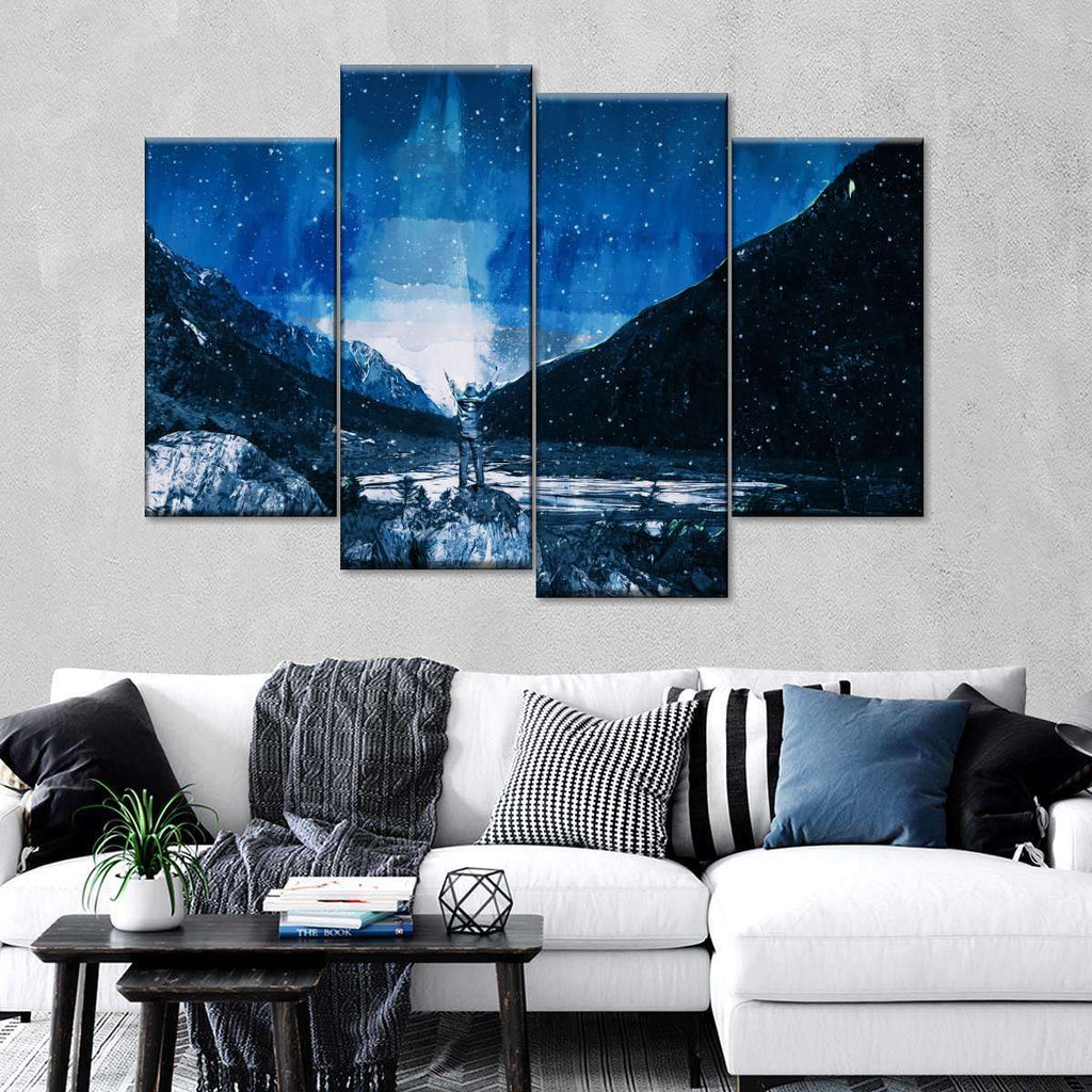 Night Sky Wall Art | Digital Art