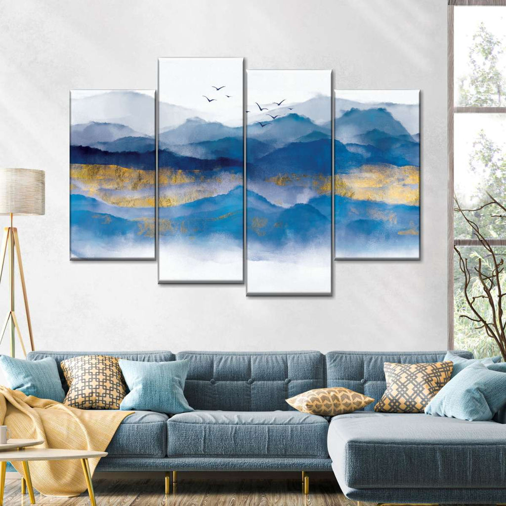 Mountain Layers Wall Art | Painting