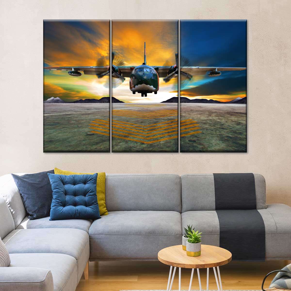 U S Air Force Multi Panel Canvas Wall Art Elephantstock