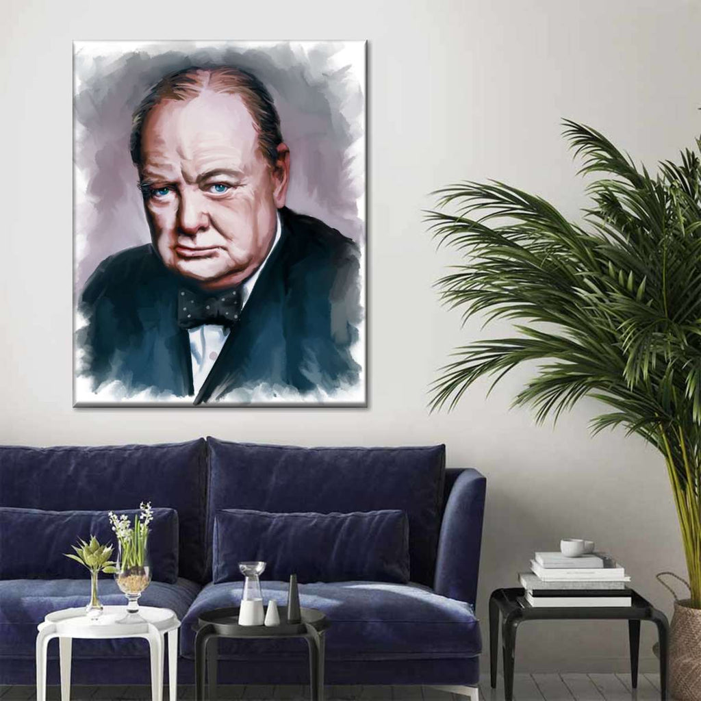 Winston Churchill Wall Art | Painting