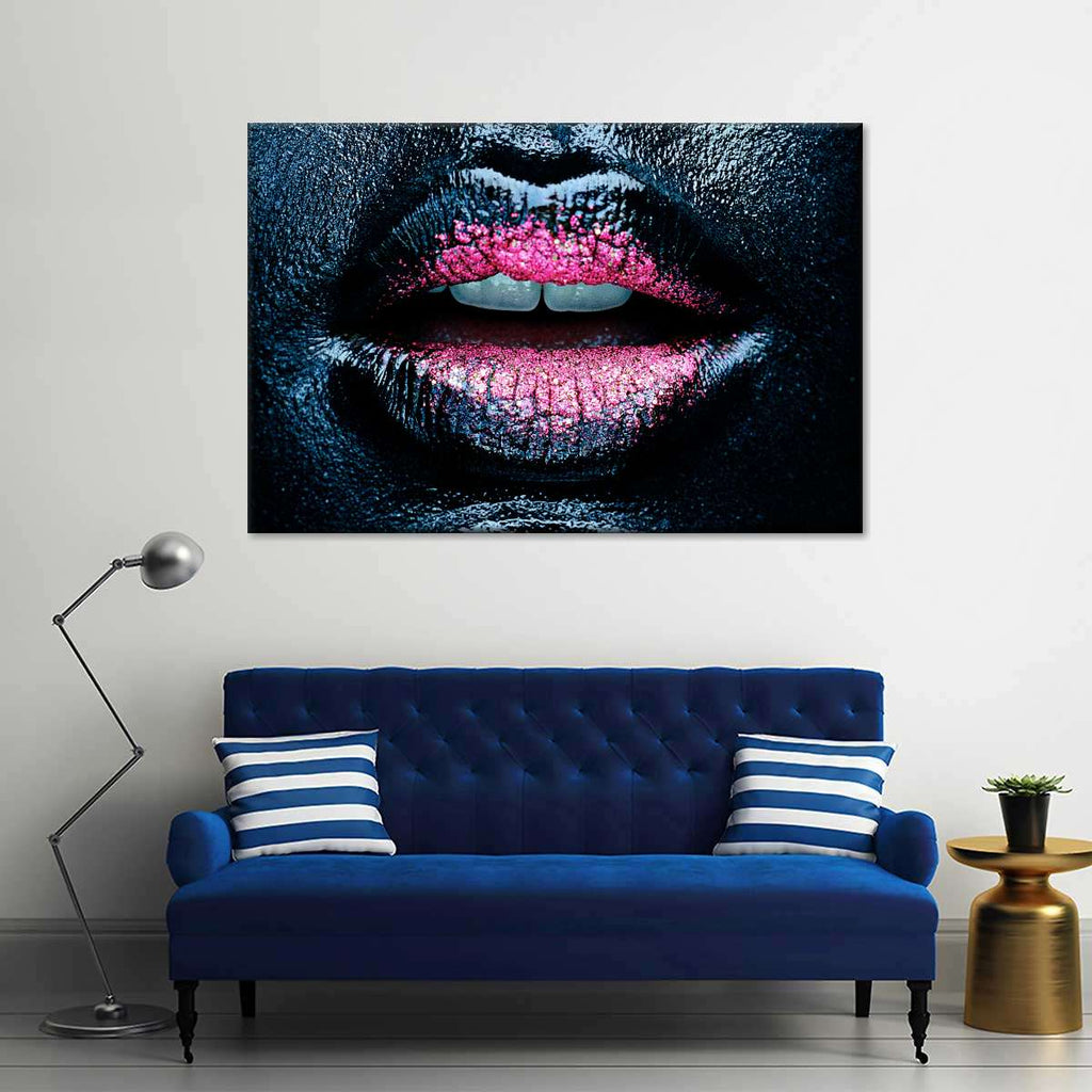 Tar Pink Lips Wall Art | Photography