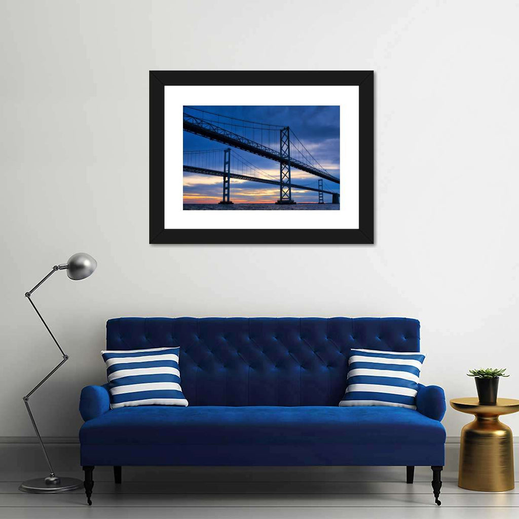 Chesapeake Bay Bridge At Dawn Wall Art | Photography