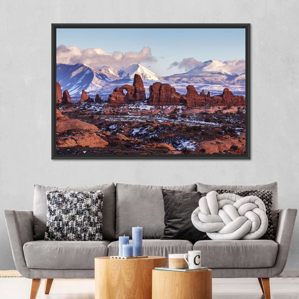 Wintry Arches National Park Wall Art | Photography
