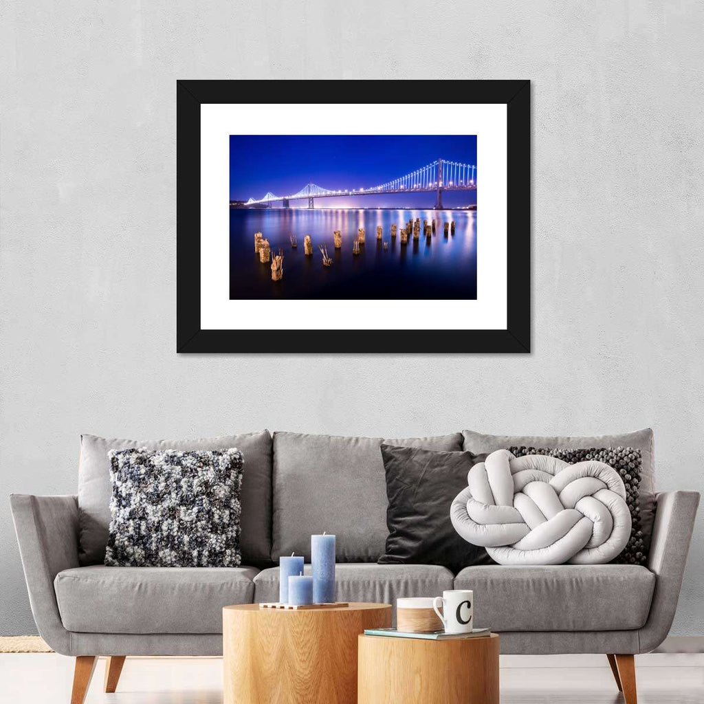 Luminous Bay Bridge Wall Art | Photography