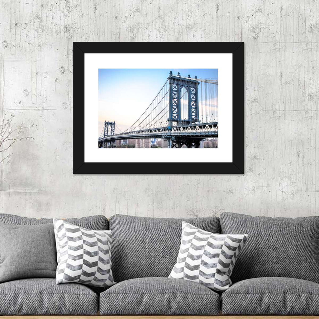 Bridge In Manhattan Wall Art | Photography