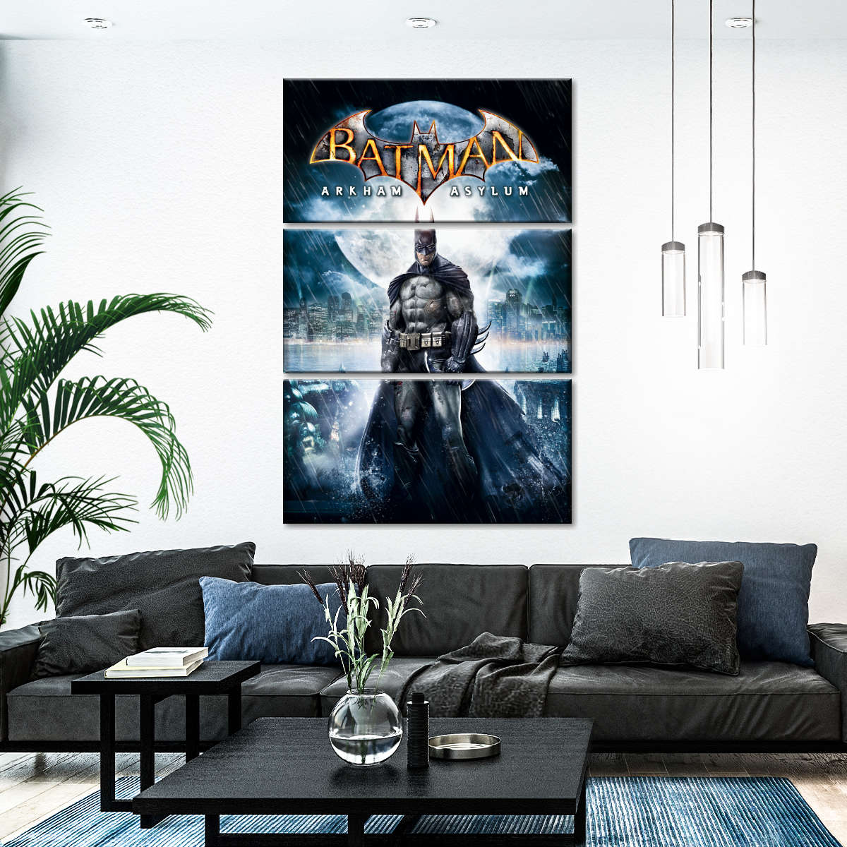 Batman Arkham Asylum Wall Art | Digital Art