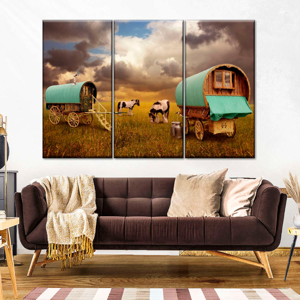 Gypsy Caravan Wagons Wall Art | Photography