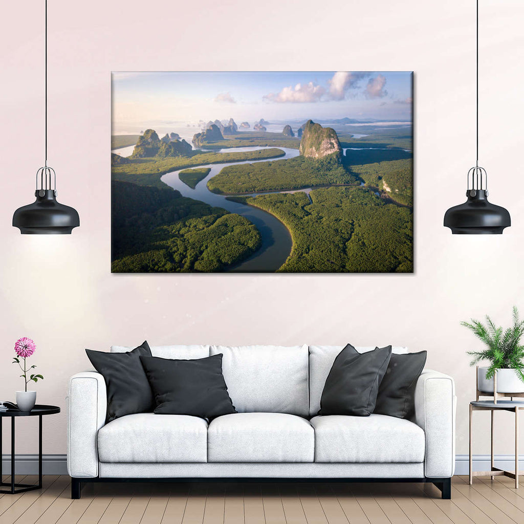 Scenic Phang Nga Bay Wall Art | Photography