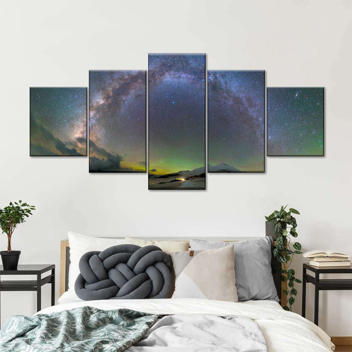 Green Mount Way 5 Piece Wall Art 