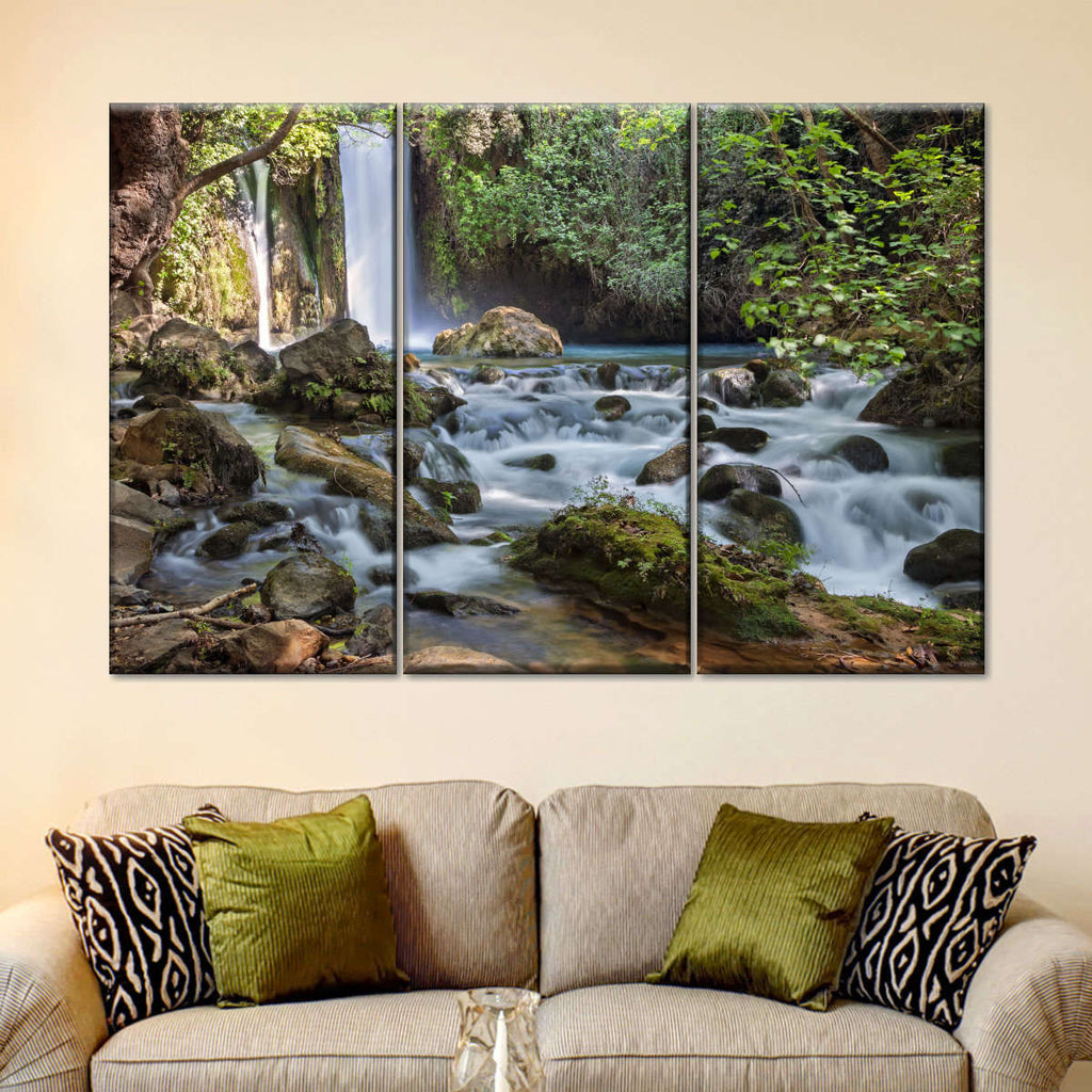 Banias Waterfalls Wall Art | Photography