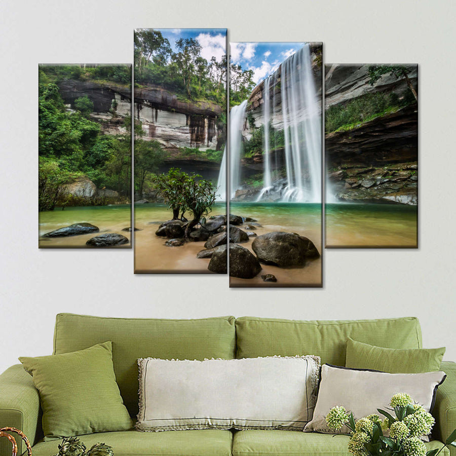 Rainforest Waterfall Wall Art | Photography