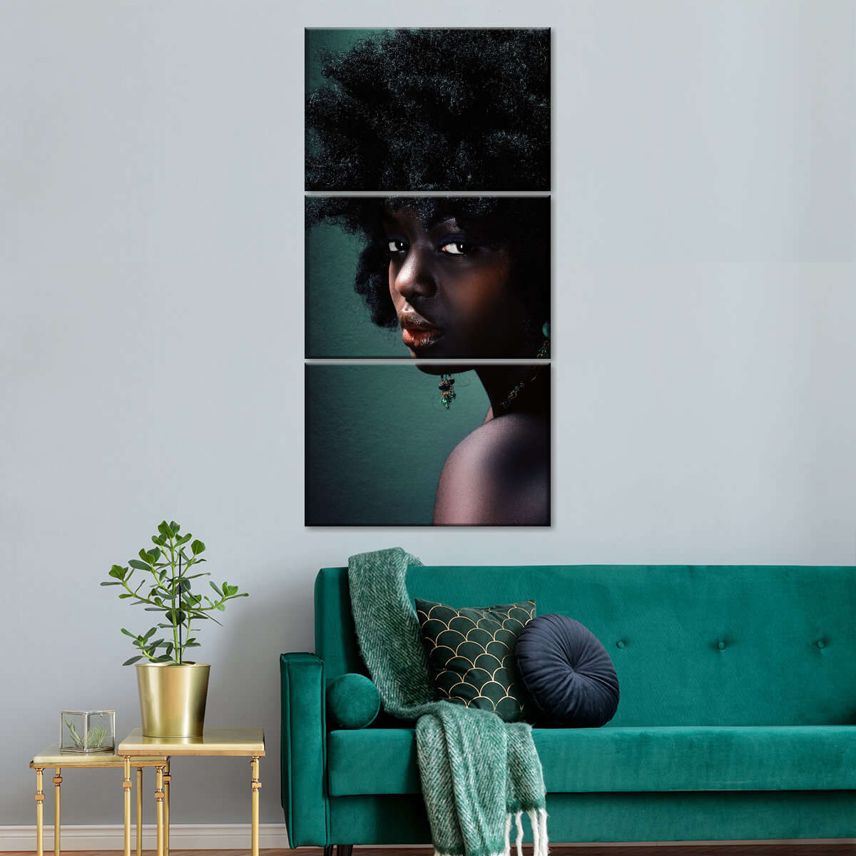 Mysterious Female Portrait Wall Art | Photography