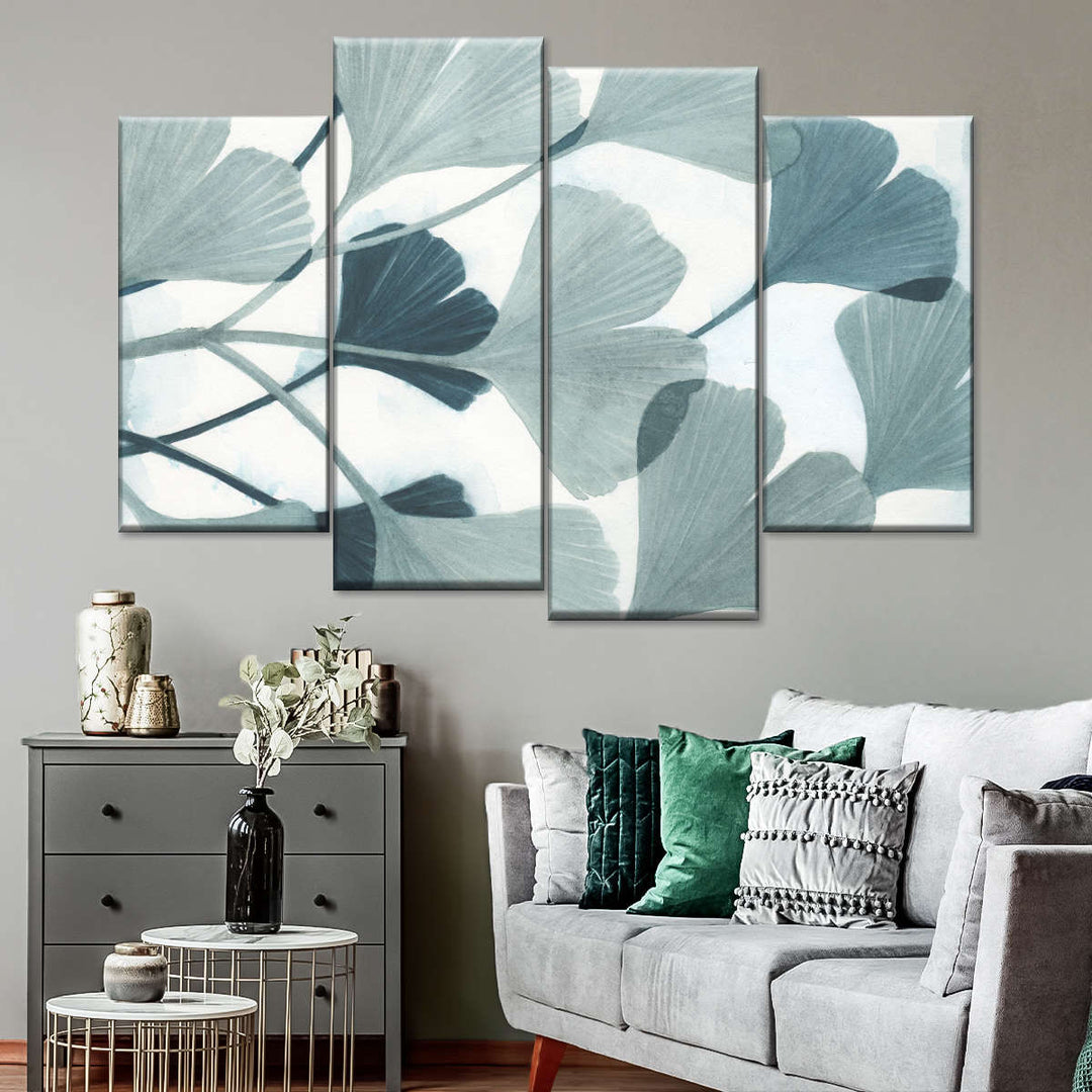 Spa Day Gingko Wall Art | Painting | by Norman Wyatt Jr.