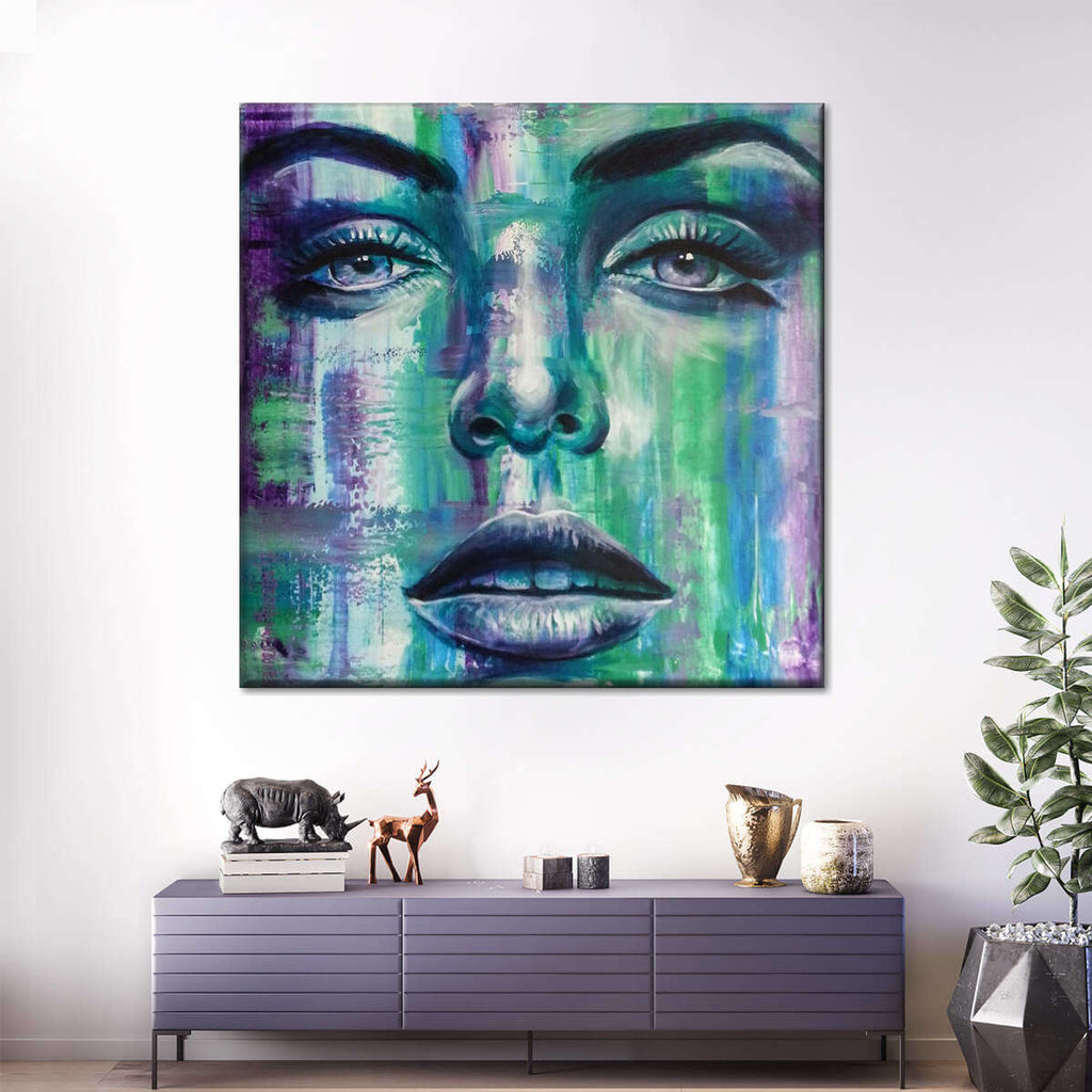 Green Whisper Wall Art | Painting | by Gerhard Van Vuuren