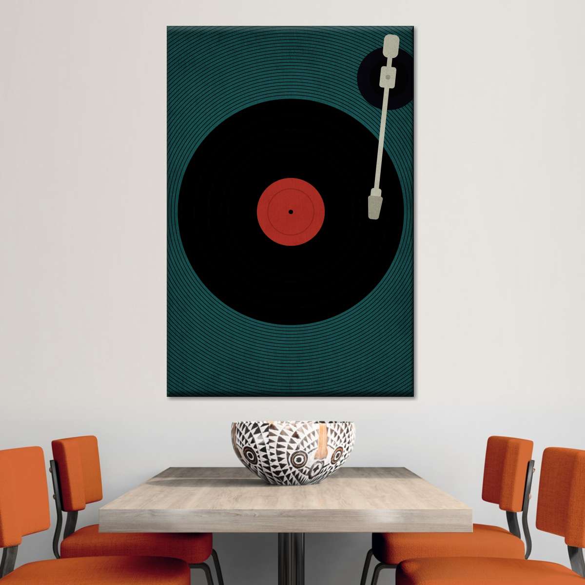 Let The Music Play Multi Panel Canvas Wall Art