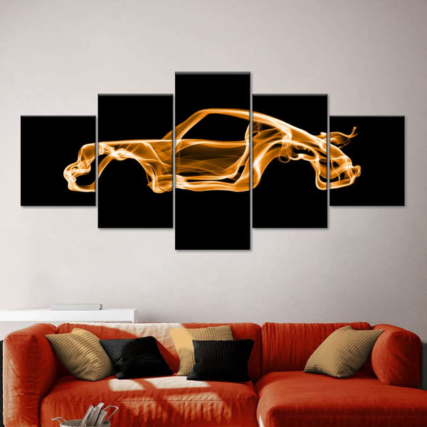 Porsche 911 Turbo Multi Panel Canvas Wall Art | ElephantStock