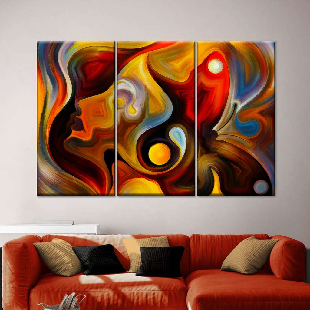 Abstract Portrait Wall Art | Painting