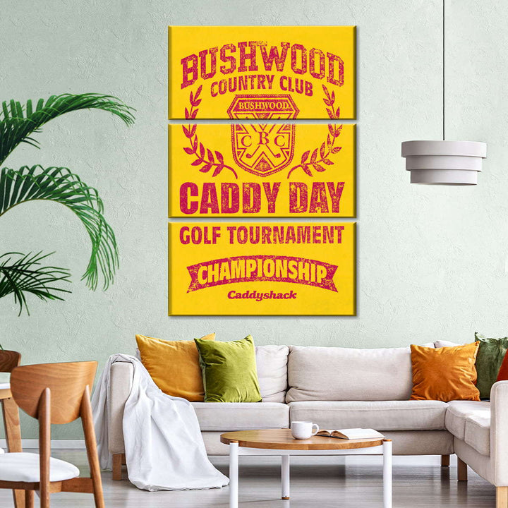 Caddyshack Bushwood Caddy Day Wall Art | Digital Art