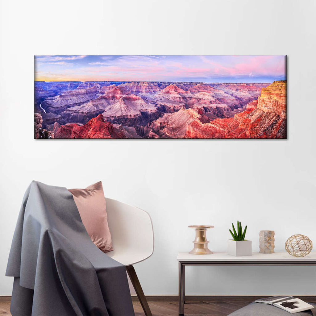 Grand Canyon Horizon Panorama Wall Art | Photography