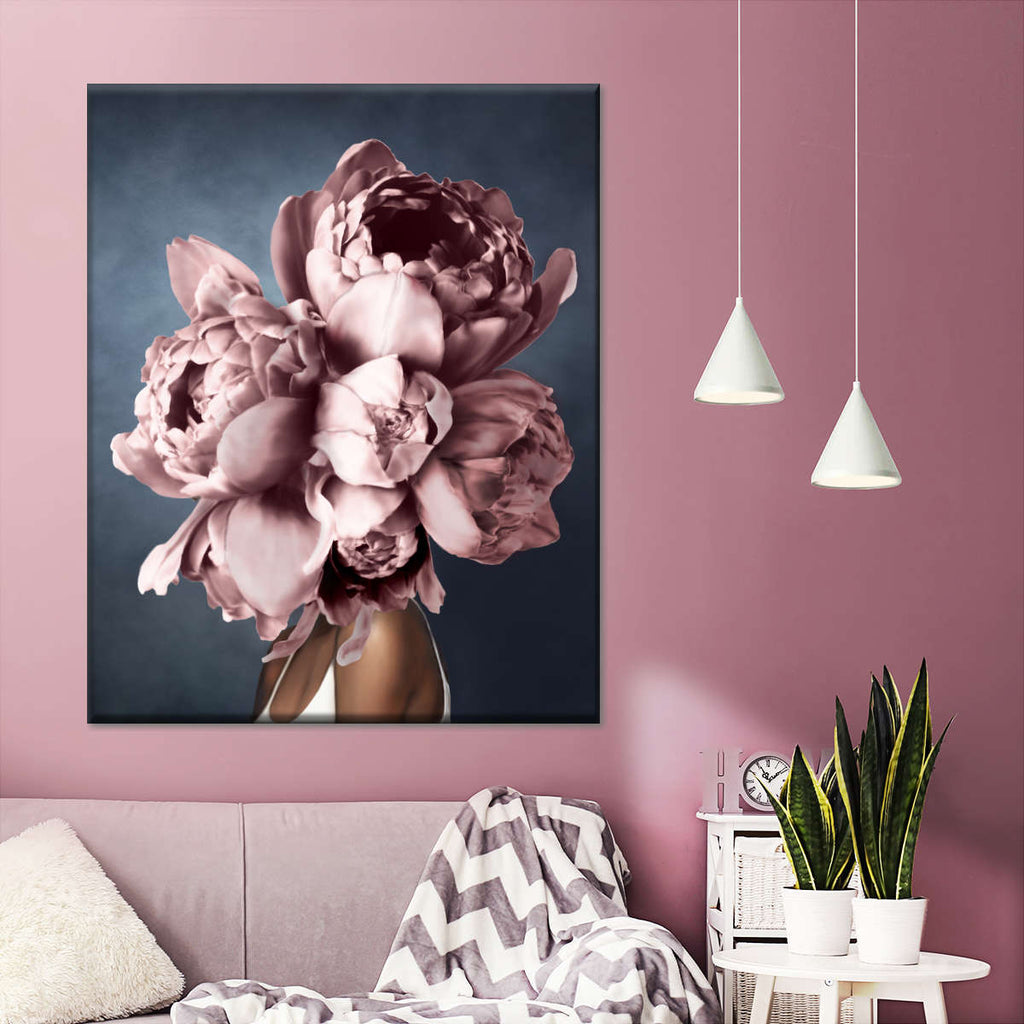 Peony Dream Wall Art | Digital Art