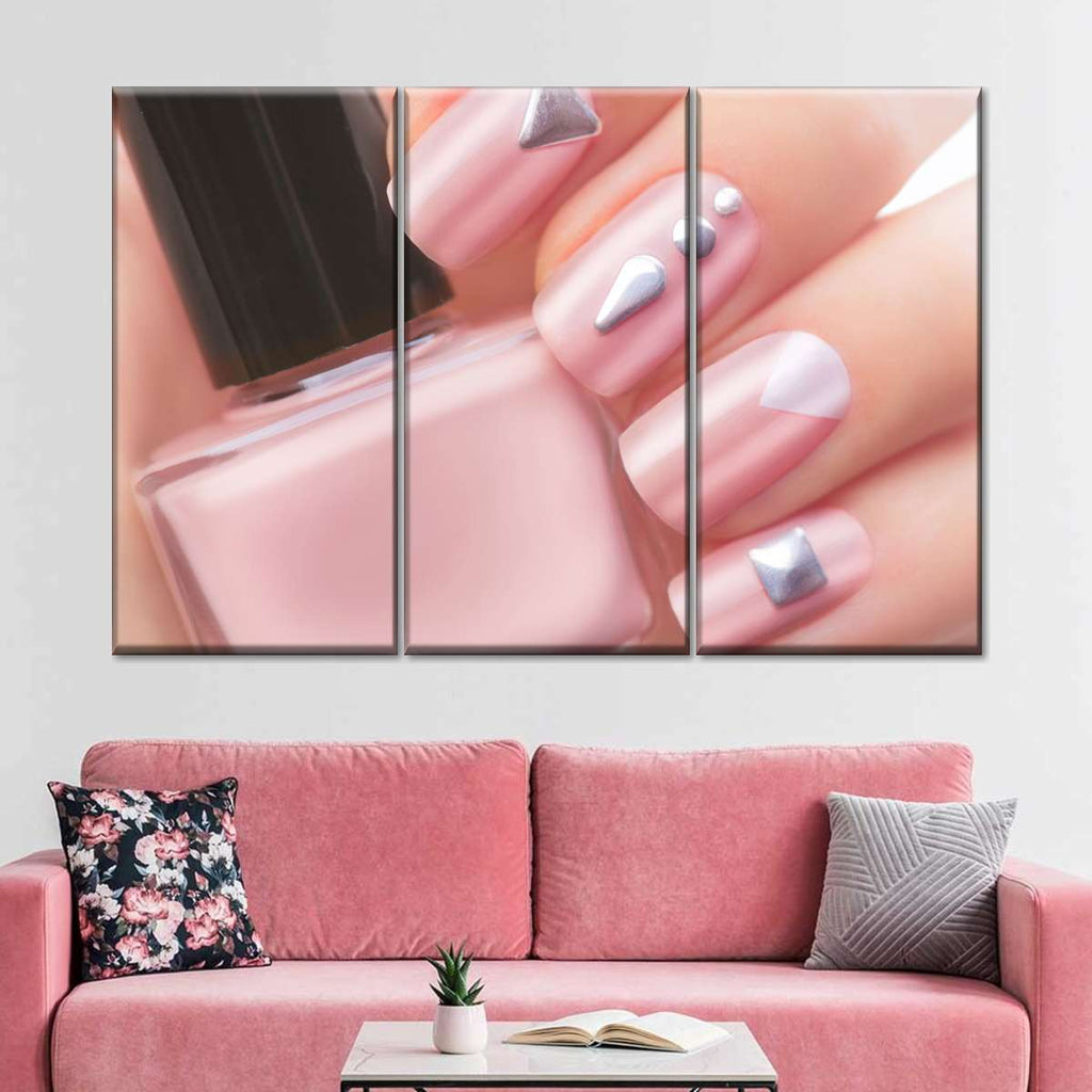 Pink Nails Wall Art Elephantstock