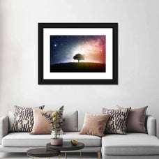 Sci Fi Tree Wall Art | Digital Art