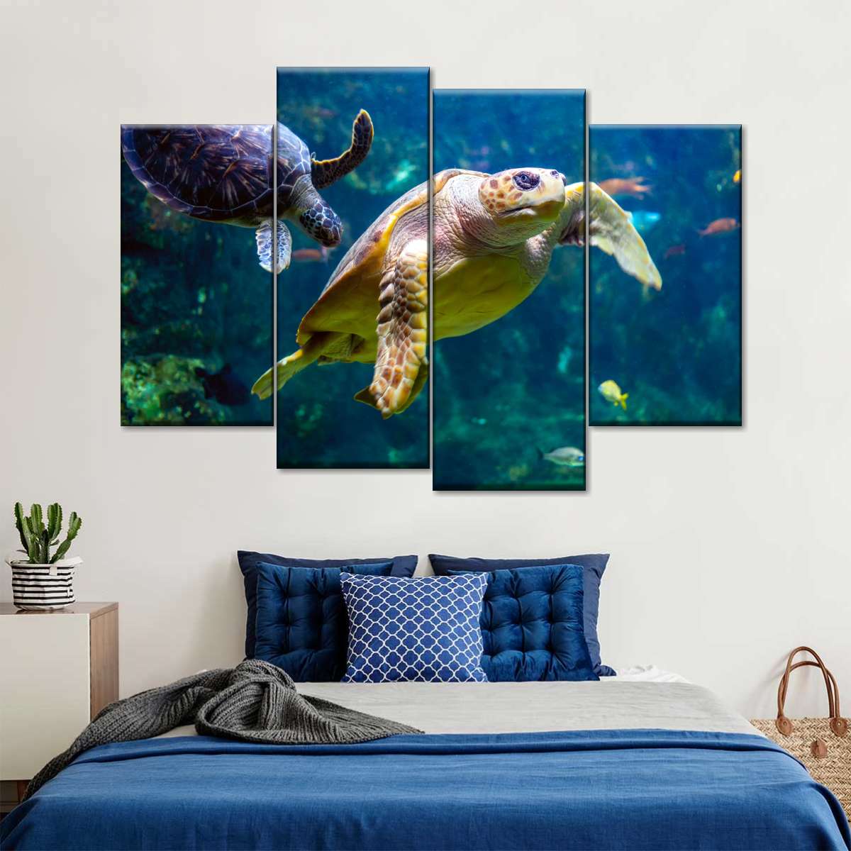 Underwater Sea Turtles Wall Art: Canvas Prints, Art Prints