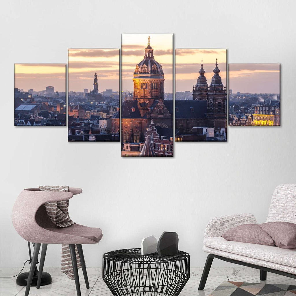 Amsterdam Historic Center Wall Art | Photography