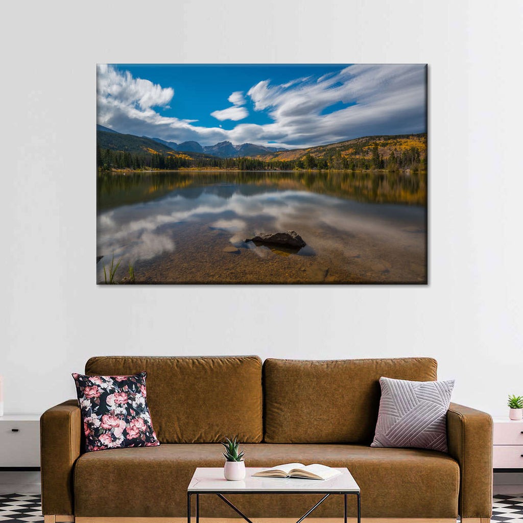 Sprague Lake Landscape Wall Art | Photography