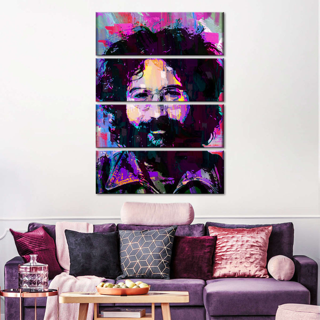 Jerry Garcia Wall Art | Painting | by Stephen Chambers
