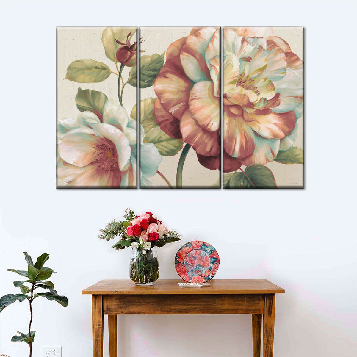 Romantic Afternoon Light II Spice Multi Panel Canvas Wall Art