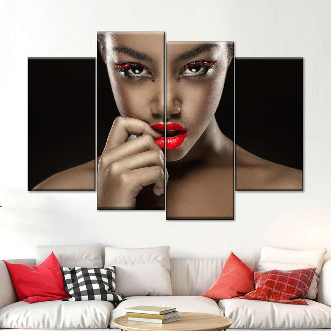 Glamorous Black Woman Wall Art | Photography