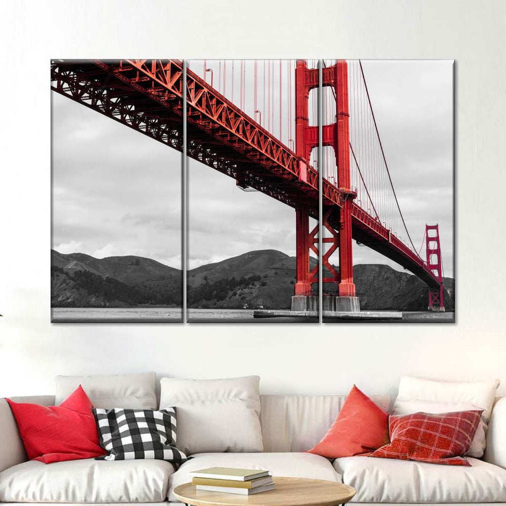 Golden Gate Bridge Pop Wall Art | Photography