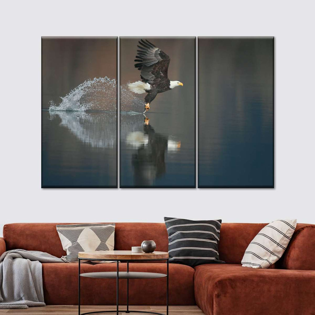 Eagle With Prey Wall Art | Photography