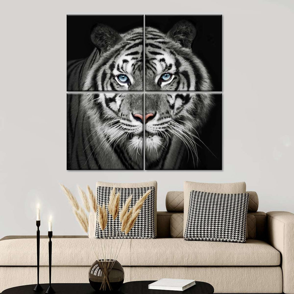 Exotic White Tiger Wall Art | Photography