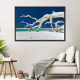 Whitehaven Beach Driftwood Wall Art | Photography