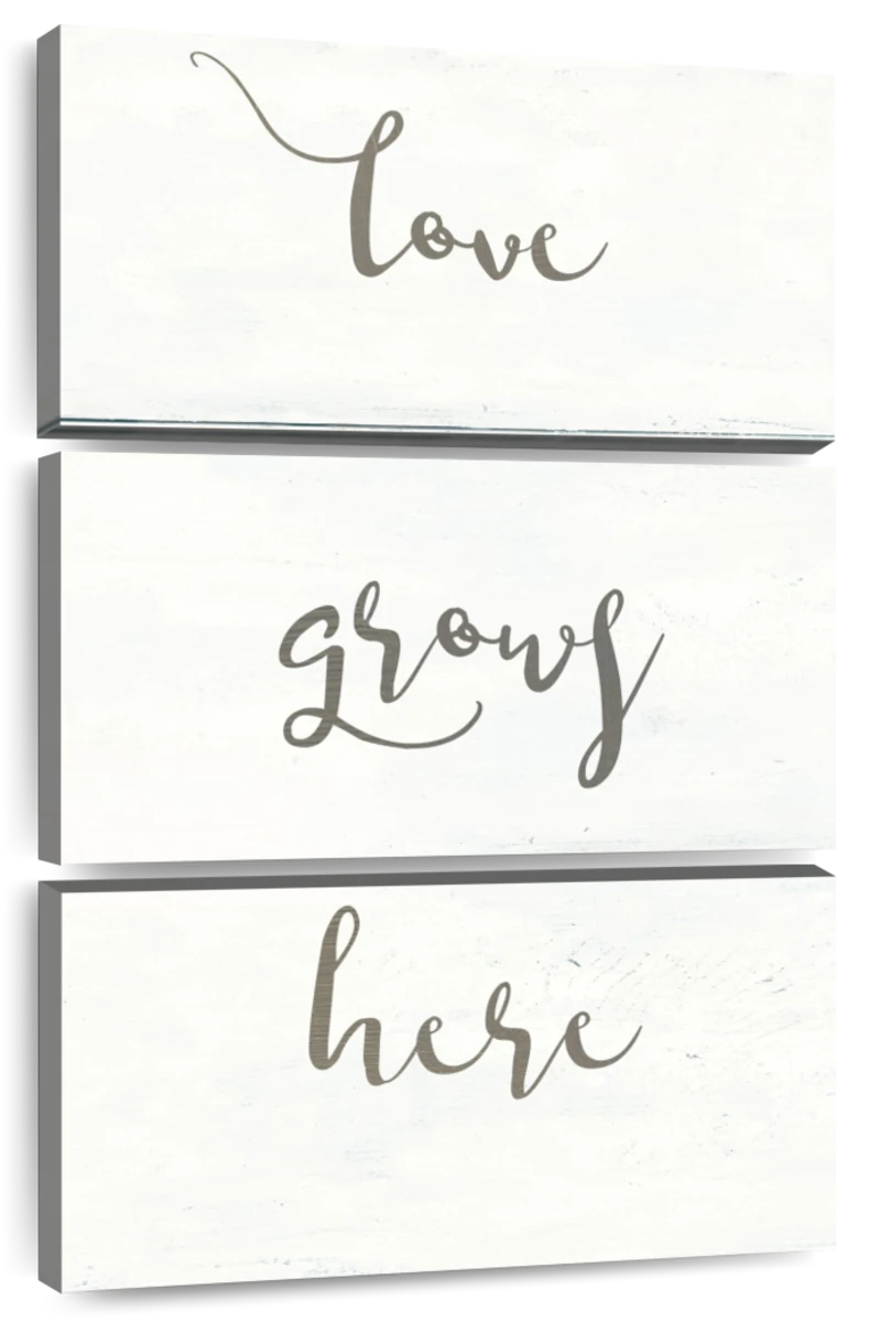 Love Grows Here - Small Canvas Planter – Sugarboo & Co