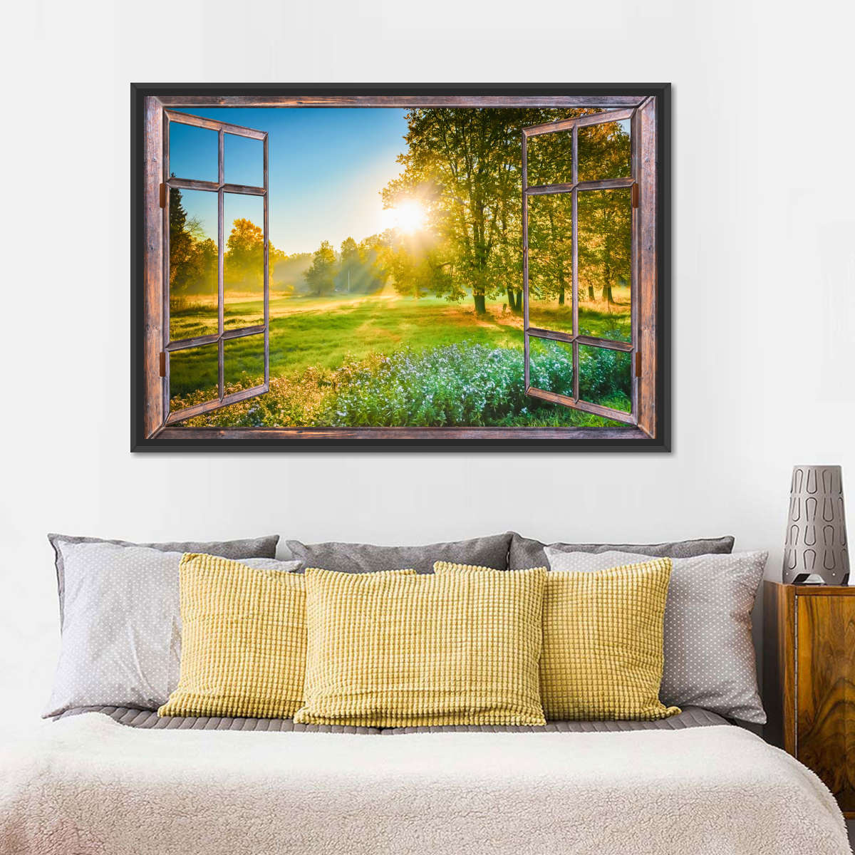 Window To Dreamland Multi Panel Canvas Wall Art