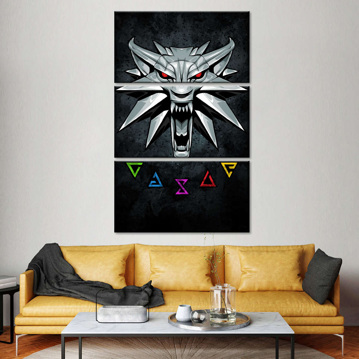 The Witcher Sigil Wall Art