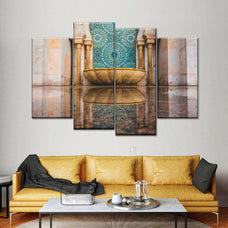 Grand Casablanca Fountain Wall Art | Photography