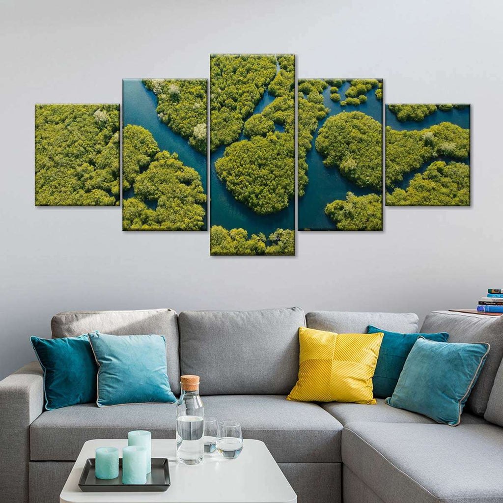Lush Siargao Mangrove Forest Wall Art | Photography