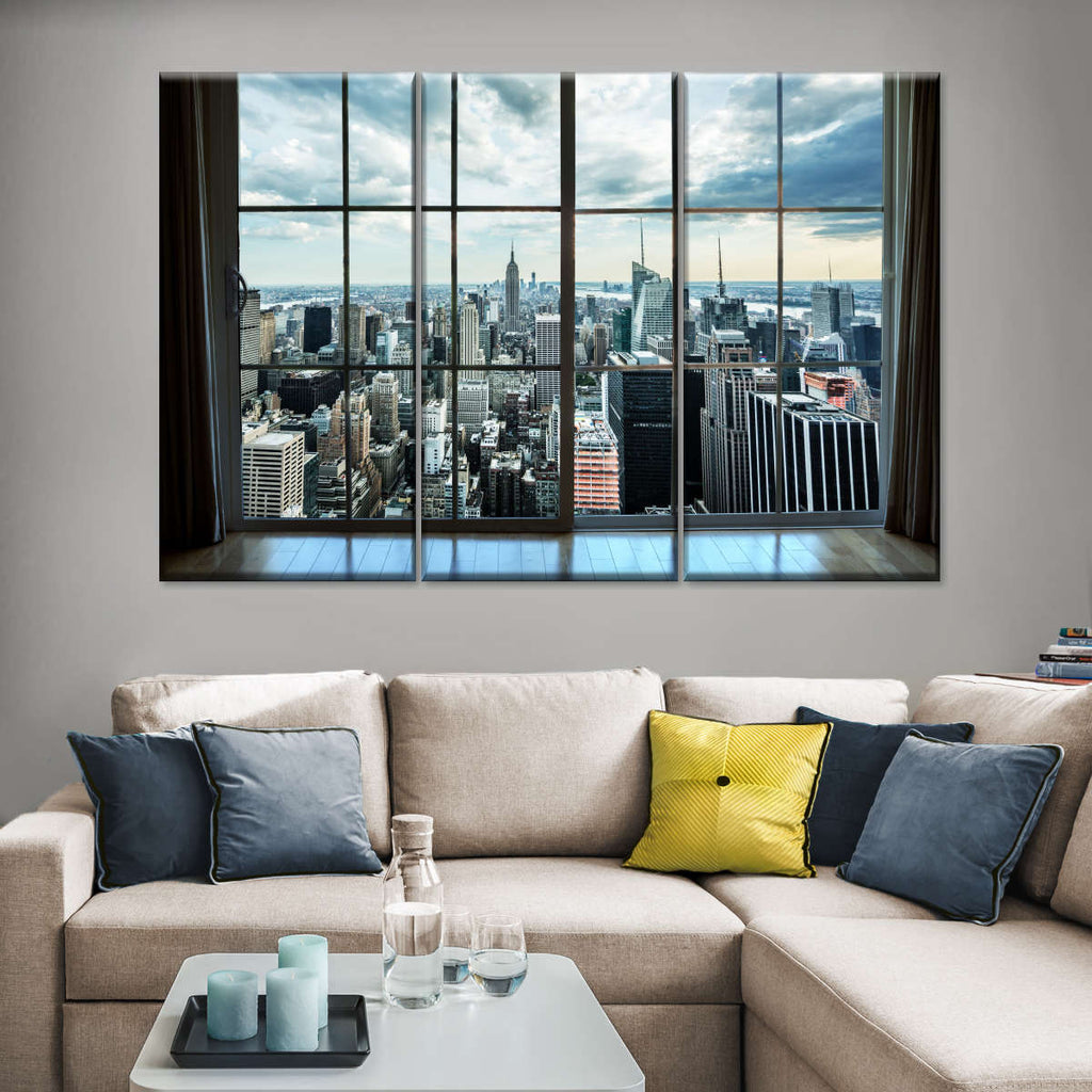 New York City Window Wall Photography
