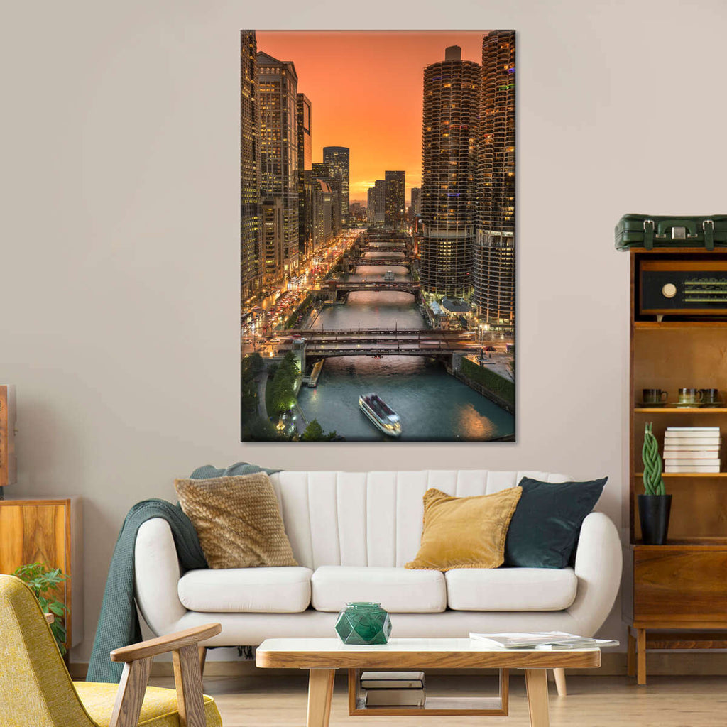 Chicago River Wall Art | Photography