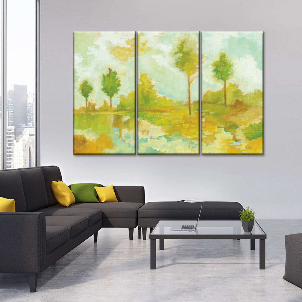 Golden Hour Wall Art | Painting | by Melissa Averinos